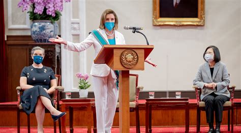 Us House Speaker Nancy Pelosi Says Us Will Not Abandon Taiwan As China