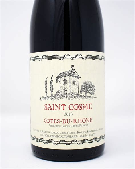 Chateau De Saint Cosme Cotes Du Rhone Princeville Wine Market