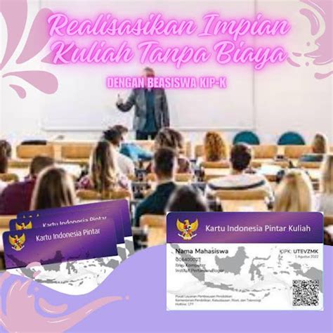 Kuliah Gratis Beasiswa KIP K Untuk Capai Pendidikan Tinggi