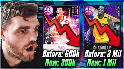 THE BIGGEST MARKET CRASH IN NBA 2K22 MyTEAM 3 INVINCIBLES COMING IN