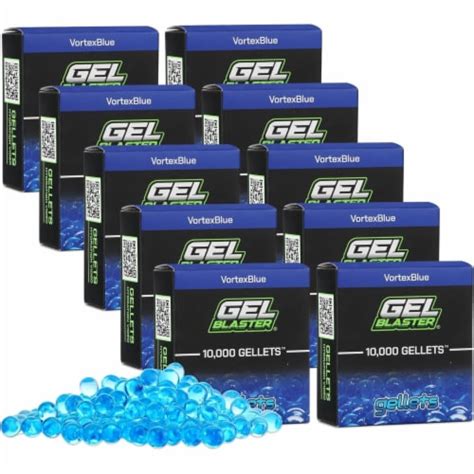 Gel Blaster Vortex Blue Gellets Refill Ammo 100000 Eco Friendly Non ...