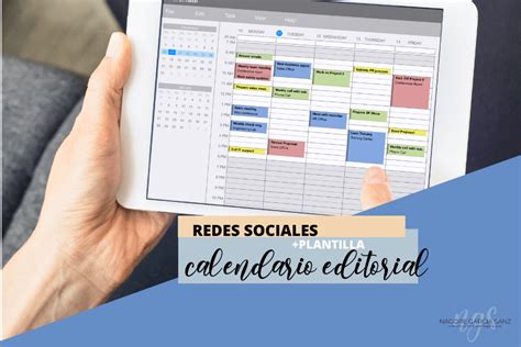 C Mo Crear Un Calendario Editorial Para Redes Sociales Plantilla