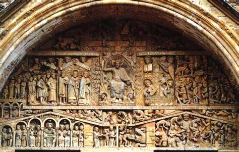 Art History 201 Romanesque The Tympanum Of The Last Judgement