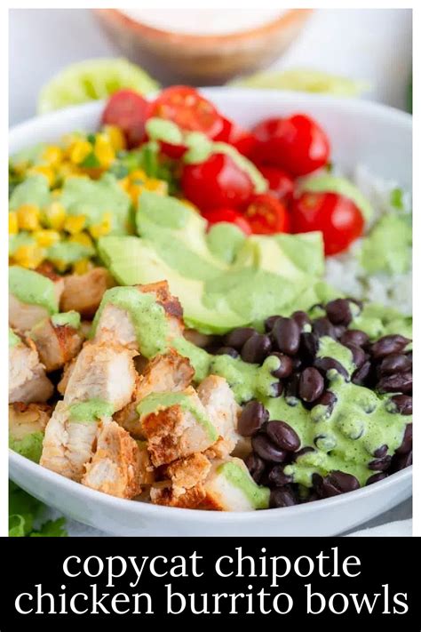 Copycat Chipotle Chicken Burrito Bowl Is Just As Delicious As Those At