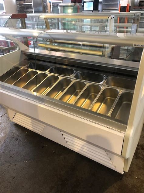 Secondhand Shop Equipment Ice Cream Display Freezers Igloo Scoop