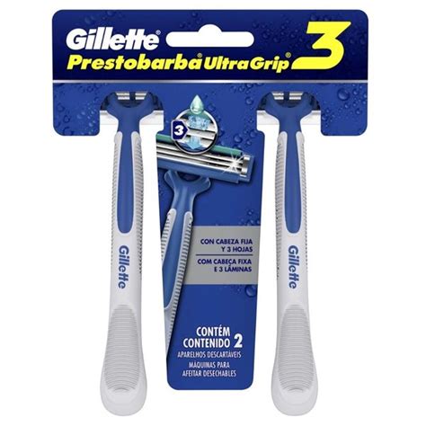 Aparelho De Barbear Gillette Prestobarba Ultragrip Cabe A Fixa Un