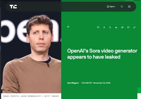 Early Access To OpenAI S Video Generation AI Sora Leaked GIGAZINE