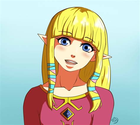 Zelda By Baramarts On Deviantart Legend Of Zelda Princess Zelda Zelda Characters