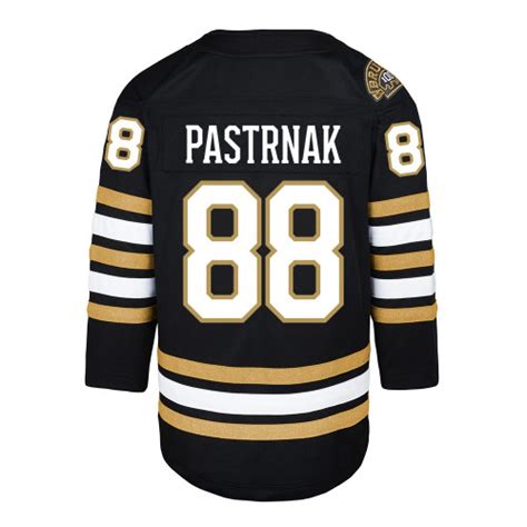 Pastrnak Youth Centennial Home Jersey