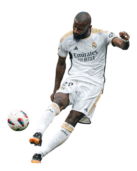 Antonio Rudiger Png Madrid Football Render