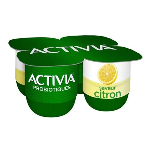 Yaourt Citron Bifidus Activia Les Pots De G Prix Carrefour