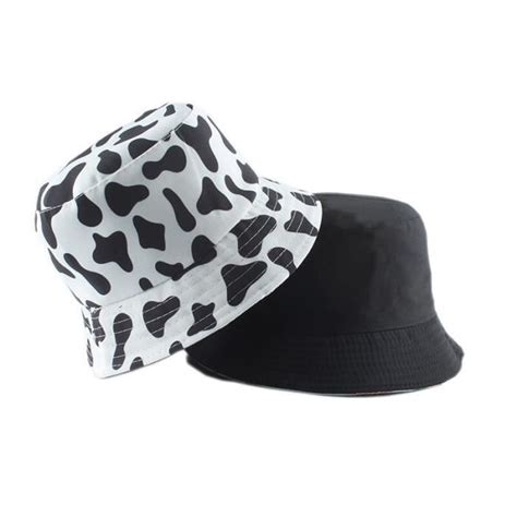 Casquette Chapeau De Soleil Imprimé Dessin Animé Panda Noir Et Blanc