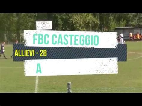 Fbc Casteggio Vs Acc Pavese Allievi Youtube