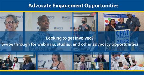 Advocate Engagement Opportunities Nccs National Coalition For