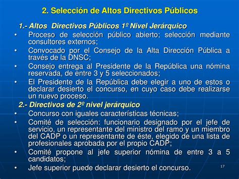 Ppt Ley De Alta Direcci N P Blica Y Nuevo Trato Laboral Ley N