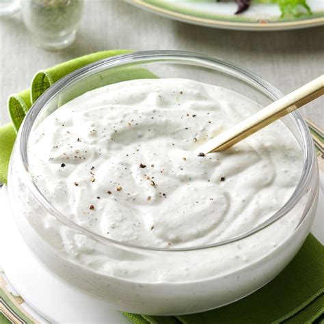 Blue Cheese Salad Dressing Recipe Taste Of Home