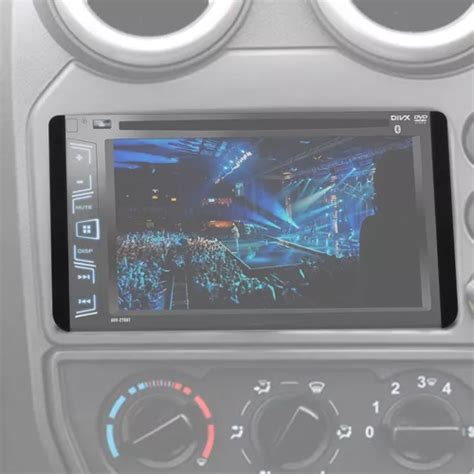 Moldura 2 Din Painel Preto Dvd Ford Ka F250 Ranger Focus à venda em São