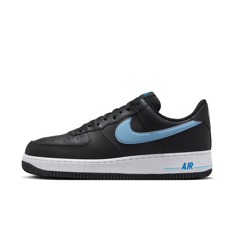 Nike Air Force 1 'Black & University Blue' | Sneakerjagers