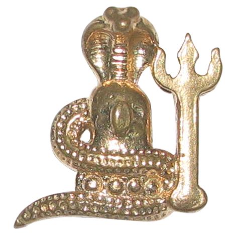 Ashtadathu Ashtalogam Ashtaloha Nagalingam With Trishul Pendant 20mm