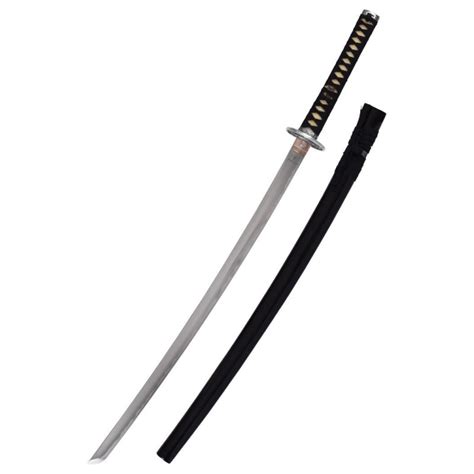 Katana With Black Wooden Sheath Marto The First Use Of Katana As