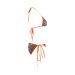 Orange Flowers Custom Bikini Swimsuit ID D316794