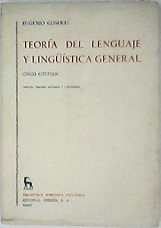 Teoría del lenguaje y lingüística general Cinco estudios Sistema