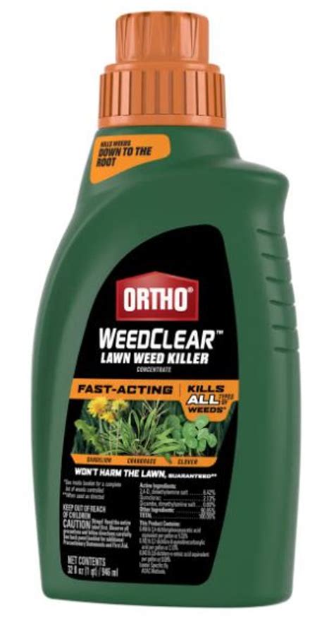 Ortho Weedclear 32 Oz Concentrate Northern Lawn Weed Killer