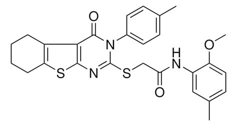 N 2 METHOXY 5 METHYLPHENYL 2 3 4 METHYLPHENYL 4 OXO 3 4 5 6 7 8