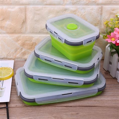 Collapsible Silicone Food Storage Containers Cool Product Ratings Packages And Purchasing