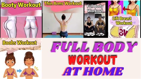 5 Day Full Body Fat Burn Workout Routine At Homeweightloss Workout At