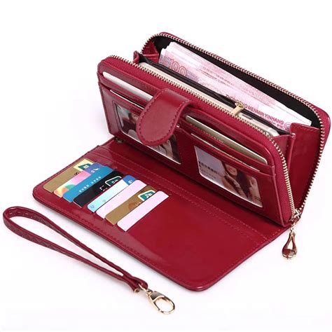 Baellerry Yellow Wallet Women Top Quality Leather Wallet Multifunction