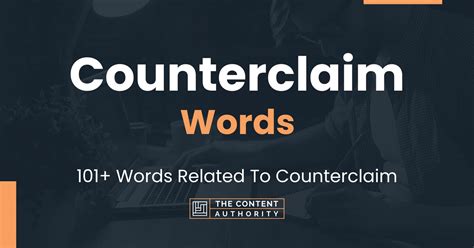 Counterclaim Words 101 Words Related To Counterclaim