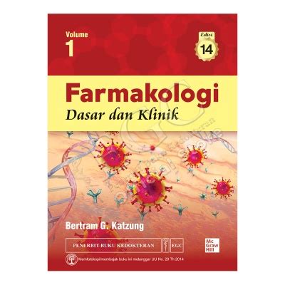 Jual Buku ORI Buku Farmakologi Dasar Dan Klinik Volume 1 Edisi 14