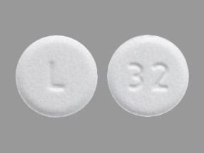 Pill Finder: L 32 White Round - Medicine.com