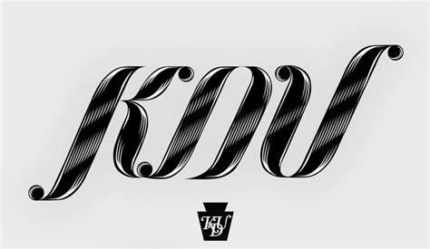 KDU x Logo lettering - Karol Gadzala – Graphic design & Design direction