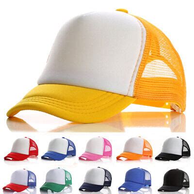 Cappello Camionista Baseball Rete R Tro Coperchi Vuoto O Per Bambini