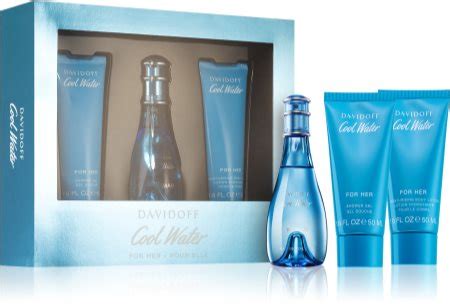 Davidoff Cool Water Woman Zestaw Upominkowy Iii Dla Kobiet Notino Pl