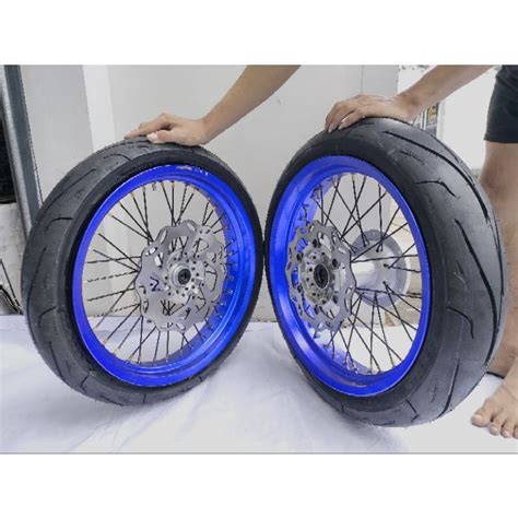 Jual Sepaket Velg Supermoto Yamaha Wr Wr Paket Velg Super Moto