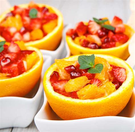 Orange Fruit Cups - The Cooking Mom