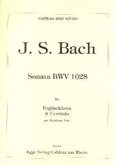 Bach Johann Sebastian Sonate Bwv F R Englischhorn Und Cembalo