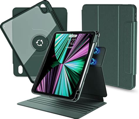 Nimin Rotatable Case For IPad 10th Generation Detachable Magnetic