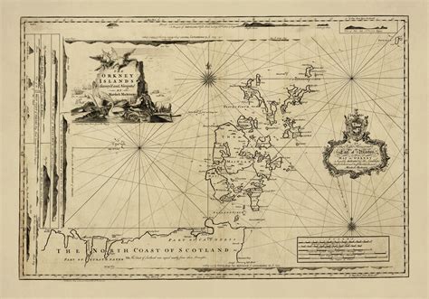 The Orkney Islands Surveyed And Navigated By Murdoch Mackenzie Dated