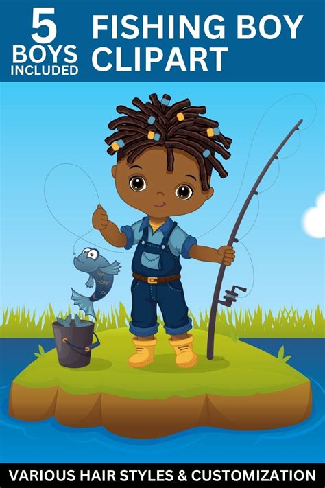 Fisherman Clipart Vector Gone Fishing Boy Fishing Png Fathers Day