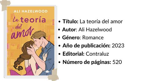 La teoría del amor Ali Hazelwood