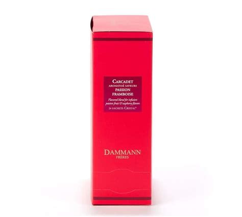 Dammann Fr Res Carcadet Passion Framboise Cristal Sachets