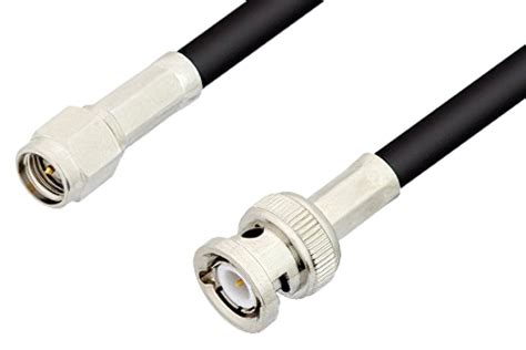 Sma Male To Bnc Male Cable Using Lmr Coax