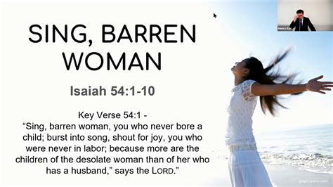 Sunday Service Sing Barren Woman Isaiah Youtube