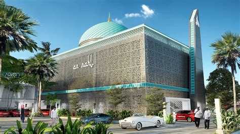 Pembangunan Masjid Tercantik Di Bsd Masjid An Nahl Witel Tangerang