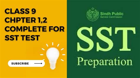 Sst General Test Preparation Of Class Chapter Complete With Mcqs