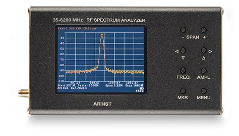 Portable RF Spectrum Analyzer Arinst SSA R2-in Spectrum Analyzers from ...